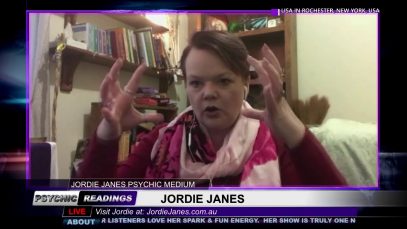 Jordie Janes Psychic Medium – May 10, 2018